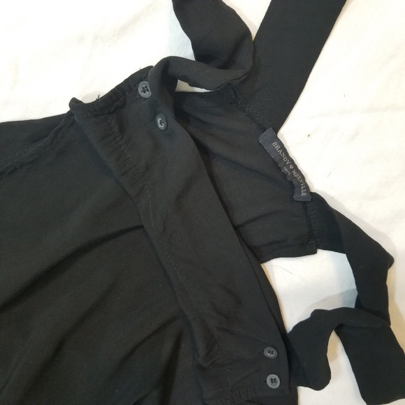 Brandy Melville Black Pinafore Romper - Picture 3 of 3